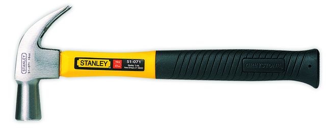 STANLEY 51-072 20oz FIBREGLASS NAIL HAMMER